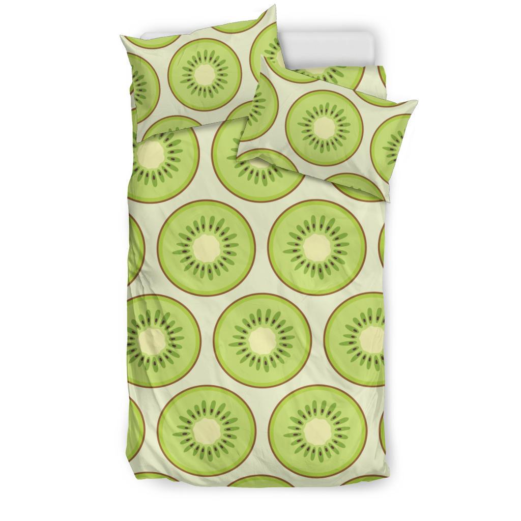 Kiwi Pattern Print Design KW02 Duvet Cover Bedding Set-JORJUNE.COM