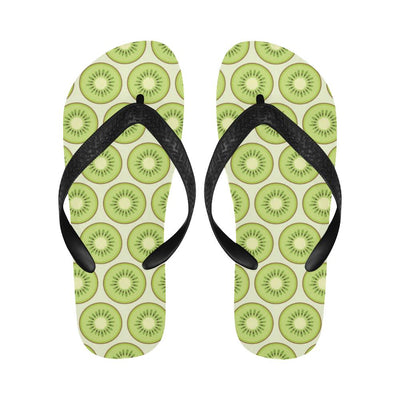 Kiwi Pattern Print Design KW02 Flip Flops-JorJune