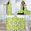 Kiwi Pattern Print Design KW02 Hooded Blanket-JORJUNE.COM