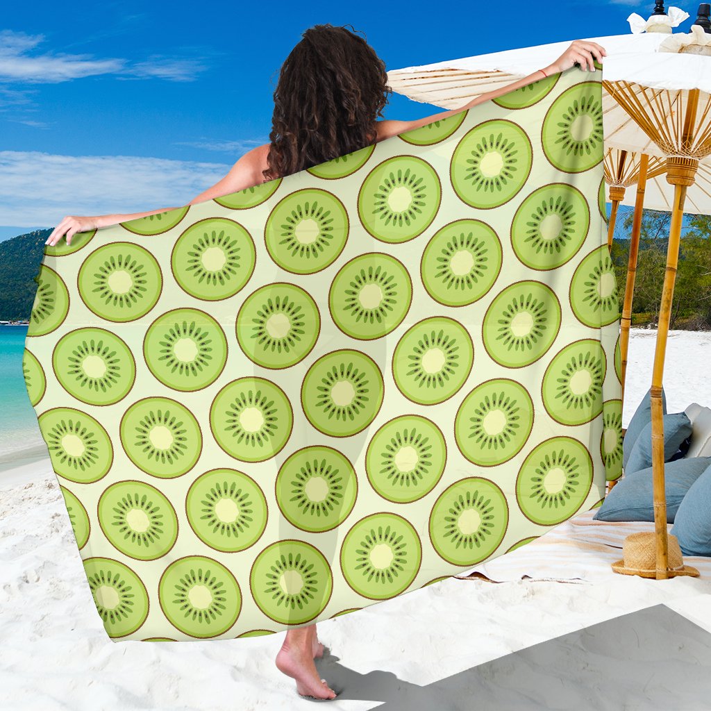 Kiwi Pattern Print Design KW02 Sarong Pareo Wrap