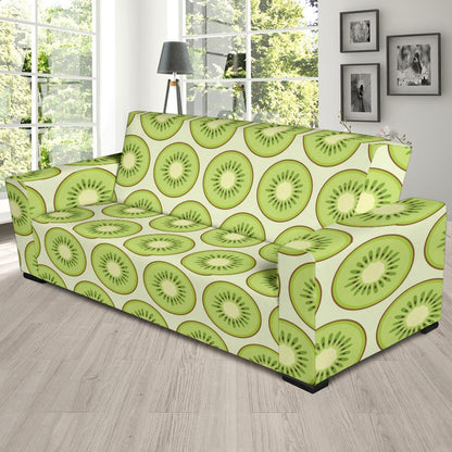 Kiwi Pattern Print Design KW02 Sofa Slipcover-JORJUNE.COM