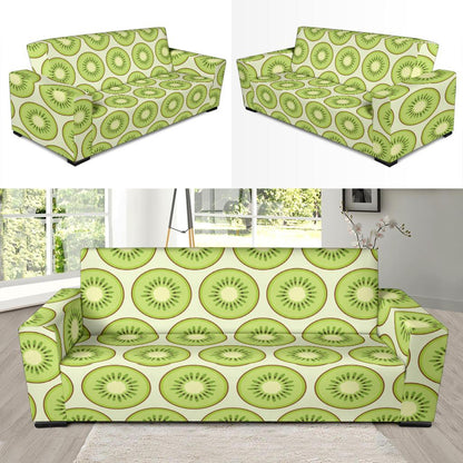 Kiwi Pattern Print Design KW02 Sofa Slipcover-JORJUNE.COM