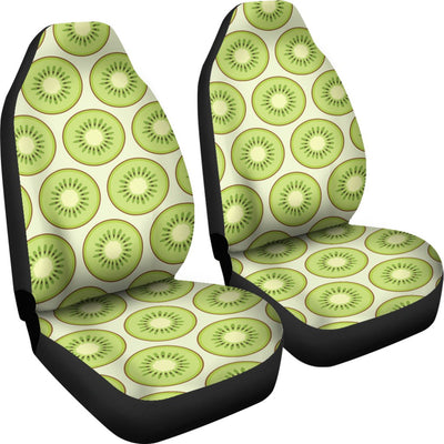 Kiwi Pattern Print Design KW02 Universal Fit Car Seat Covers-JorJune