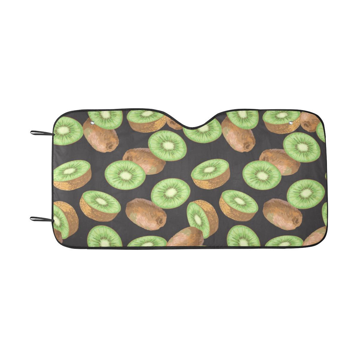 Kiwi Pattern Print Design KW03 Car Sun Shade-JorJune