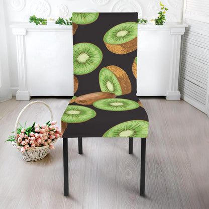Kiwi Pattern Print Design KW03 Dining Chair Slipcover-JORJUNE.COM