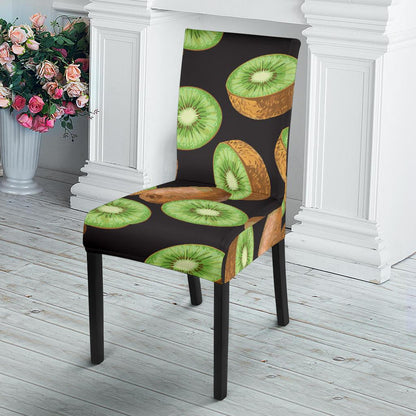 Kiwi Pattern Print Design KW03 Dining Chair Slipcover-JORJUNE.COM