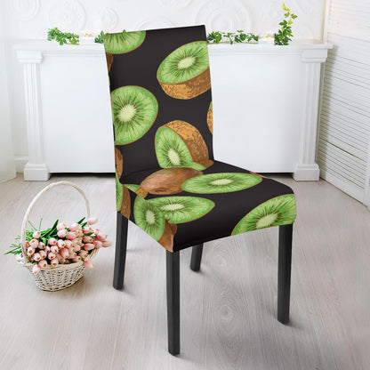 Kiwi Pattern Print Design KW03 Dining Chair Slipcover-JORJUNE.COM