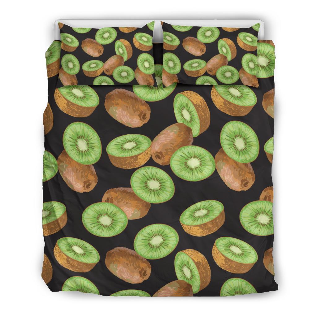 Kiwi Pattern Print Design KW03 Duvet Cover Bedding Set-JORJUNE.COM