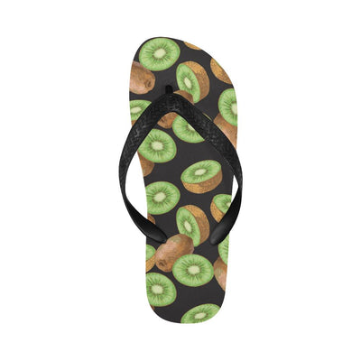 Kiwi Pattern Print Design KW03 Flip Flops-JorJune