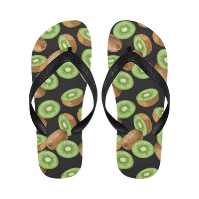 Kiwi Pattern Print Design KW03 Flip Flops-JorJune