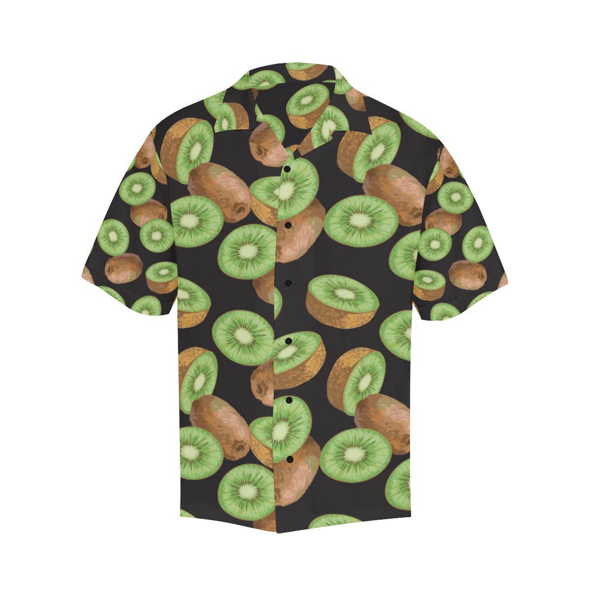 Kiwi Pattern Print Design KW03 Men Hawaiian Shirt-JorJune