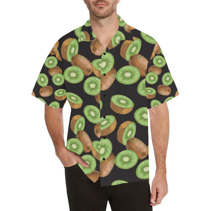 Kiwi Pattern Print Design KW03 Men Hawaiian Shirt-JorJune