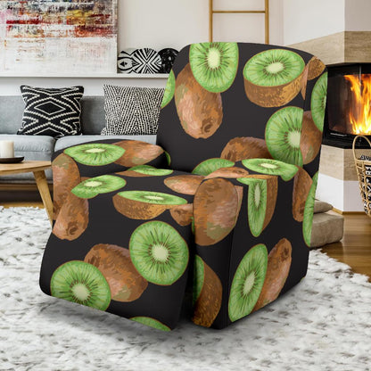 Kiwi Pattern Print Design KW03 Recliner Slipcover-JORJUNE.COM