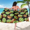 Kiwi Pattern Print Design KW03 Sarong Pareo Wrap