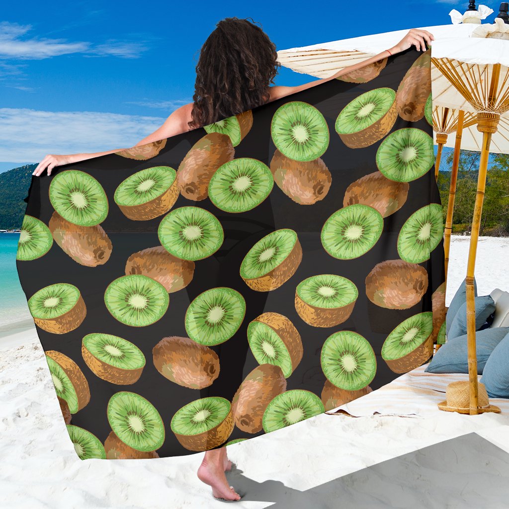 Kiwi Pattern Print Design KW03 Sarong Pareo Wrap