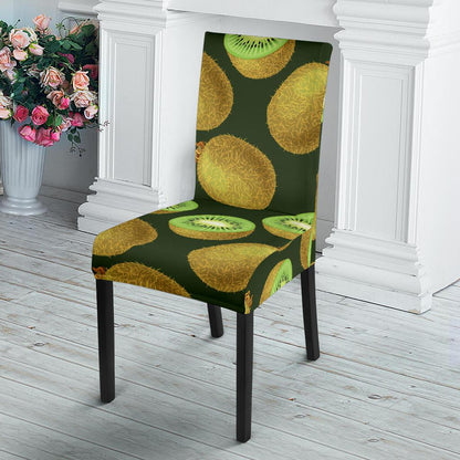 Kiwi Pattern Print Design KW04 Dining Chair Slipcover-JORJUNE.COM