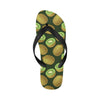 Kiwi Pattern Print Design KW04 Flip Flops-JorJune