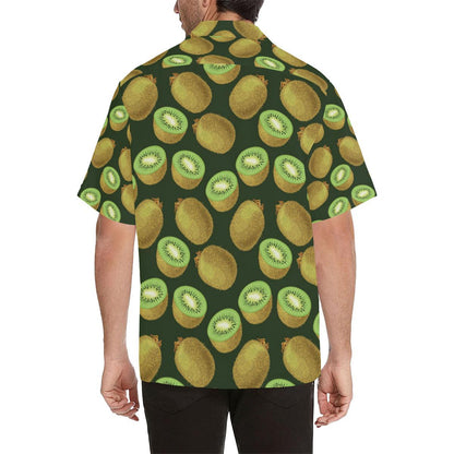 Kiwi Pattern Print Design KW04 Men Hawaiian Shirt-JorJune