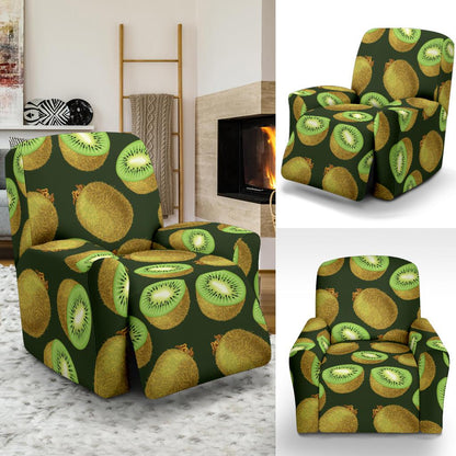 Kiwi Pattern Print Design KW04 Recliner Slipcover-JORJUNE.COM
