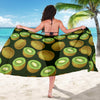 Kiwi Pattern Print Design KW04 Sarong Pareo Wrap