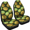 Kiwi Pattern Print Design KW04 Universal Fit Car Seat Covers-JorJune