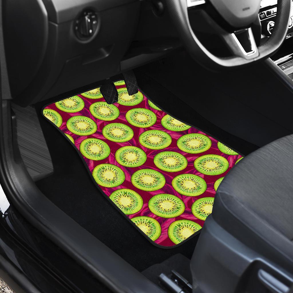 Kiwi Pattern Print Design KW05 Car Floor Mats-JorJune.com