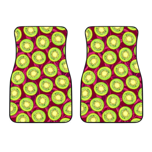 Kiwi Pattern Print Design KW05 Car Floor Mats-JorJune.com