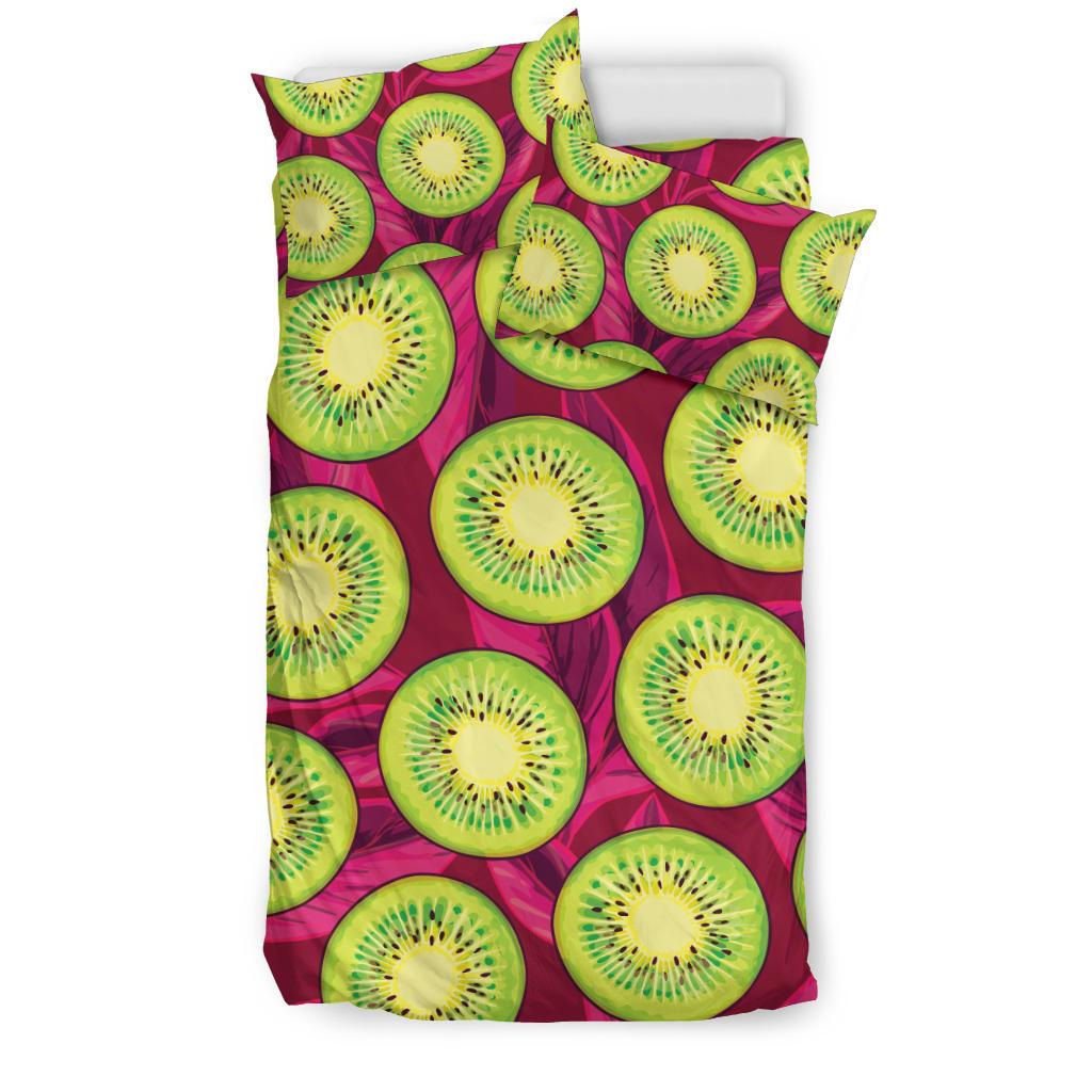 Kiwi Pattern Print Design KW05 Duvet Cover Bedding Set-JORJUNE.COM