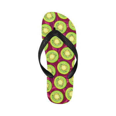 Kiwi Pattern Print Design KW05 Flip Flops-JorJune