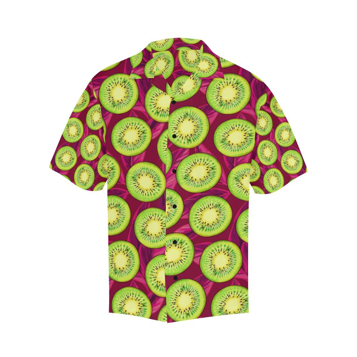 Kiwi Pattern Print Design KW05 Men Hawaiian Shirt-JorJune