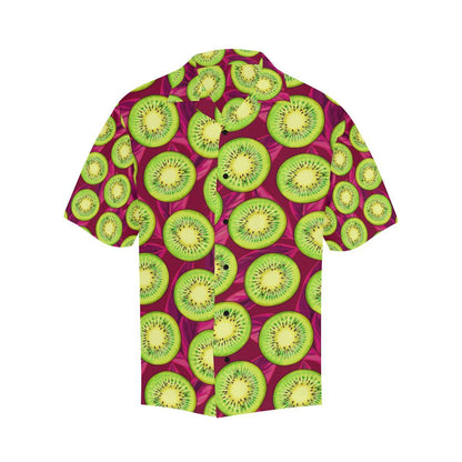 Kiwi Pattern Print Design KW05 Men Hawaiian Shirt-JorJune