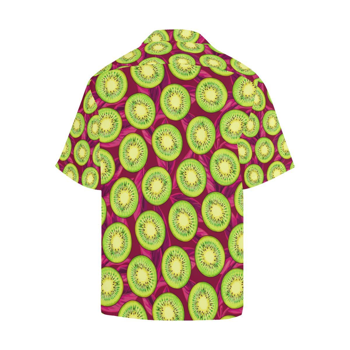 Kiwi Pattern Print Design KW05 Men Hawaiian Shirt-JorJune