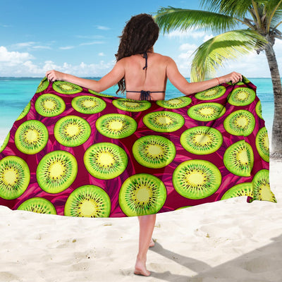 Kiwi Pattern Print Design KW05 Sarong Pareo Wrap