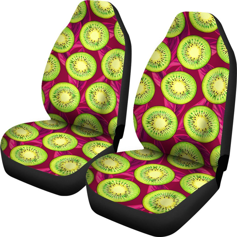 Kiwi Pattern Print Design KW05 Universal Fit Car Seat Covers-JorJune