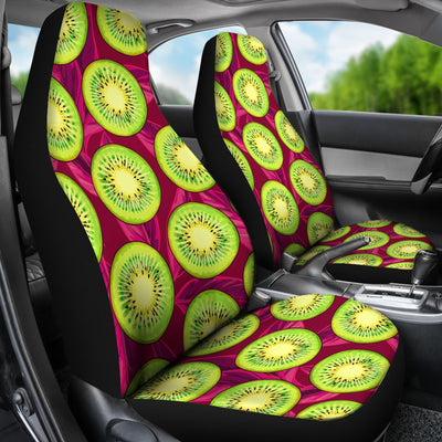 Kiwi Pattern Print Design KW05 Universal Fit Car Seat Covers-JorJune