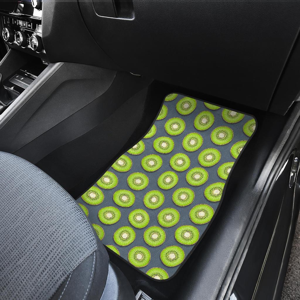 Kiwi Pattern Print Design KW06 Car Floor Mats-JorJune.com