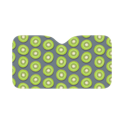 Kiwi Pattern Print Design KW06 Car Sun Shade-JorJune