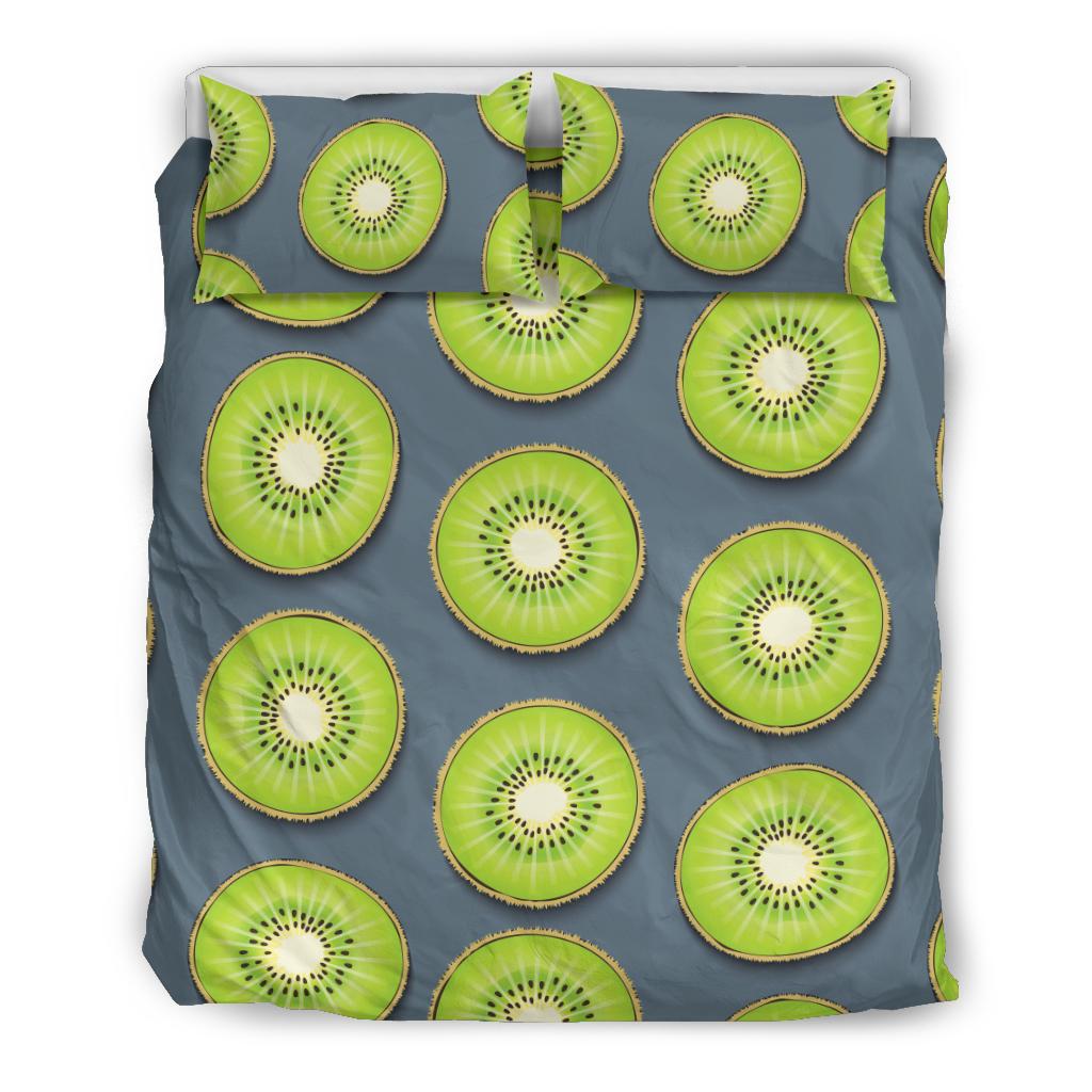 Kiwi Pattern Print Design KW06 Duvet Cover Bedding Set-JORJUNE.COM