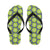 Kiwi Pattern Print Design KW06 Flip Flops-JorJune