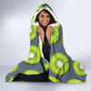 Kiwi Pattern Print Design KW06 Hooded Blanket-JORJUNE.COM