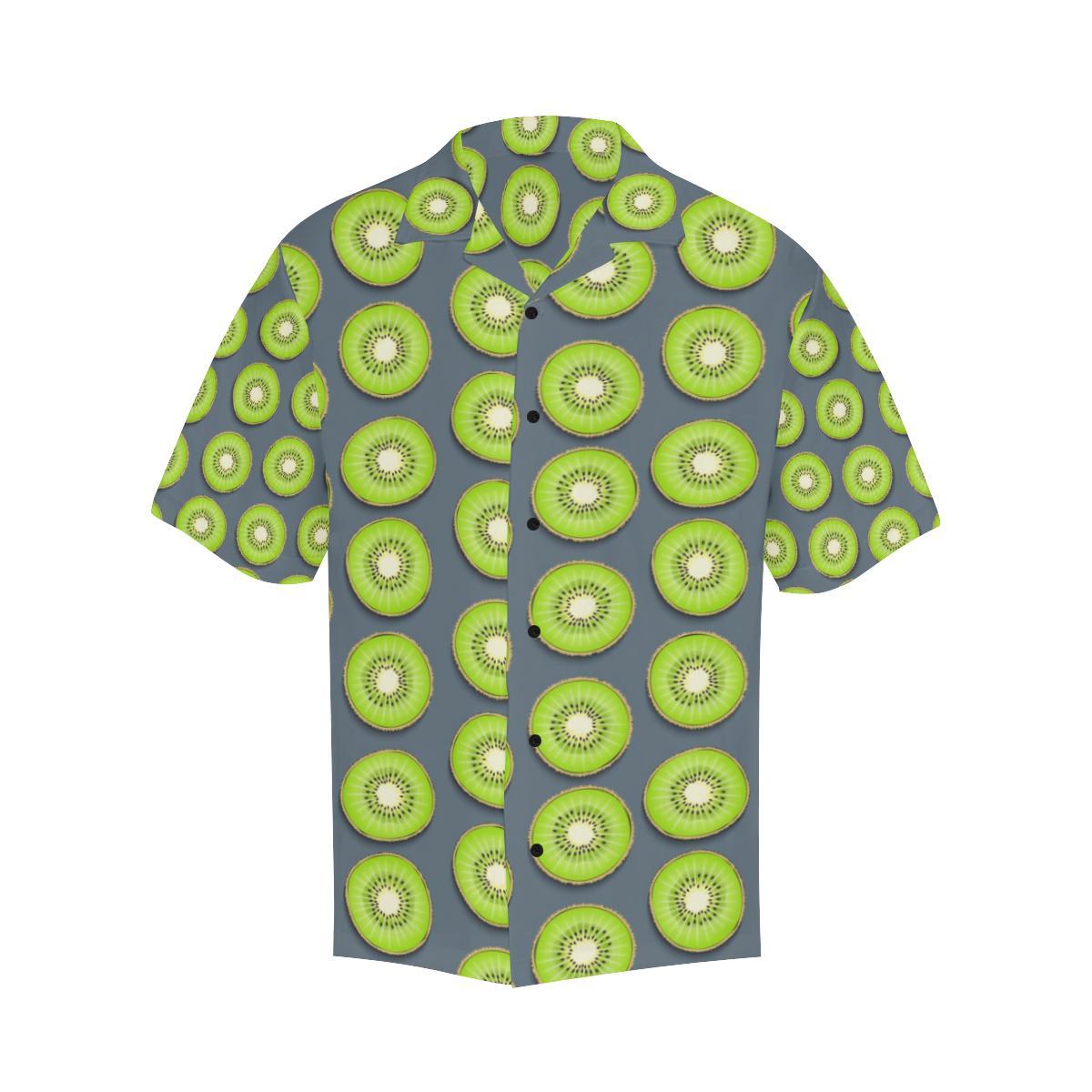 Kiwi Pattern Print Design KW06 Men Hawaiian Shirt-JorJune