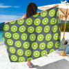 Kiwi Pattern Print Design KW06 Sarong Pareo Wrap