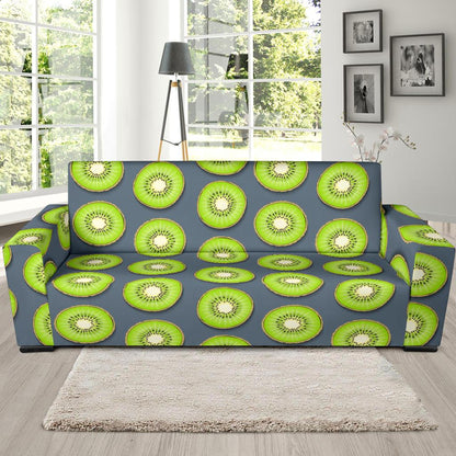 Kiwi Pattern Print Design KW06 Sofa Slipcover-JORJUNE.COM