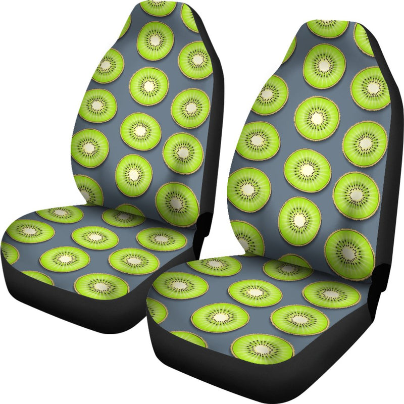 Kiwi Pattern Print Design KW06 Universal Fit Car Seat Covers-JorJune