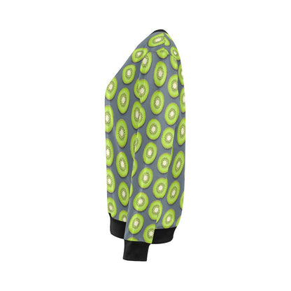 Kiwi Pattern Print Design KW06 Women Long Sleeve Sweatshirt-JorJune