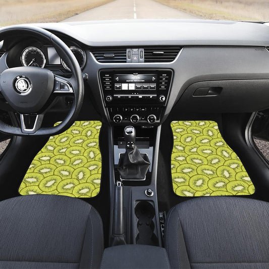 Kiwi Pattern Print Design KW07 Car Floor Mats-JorJune.com