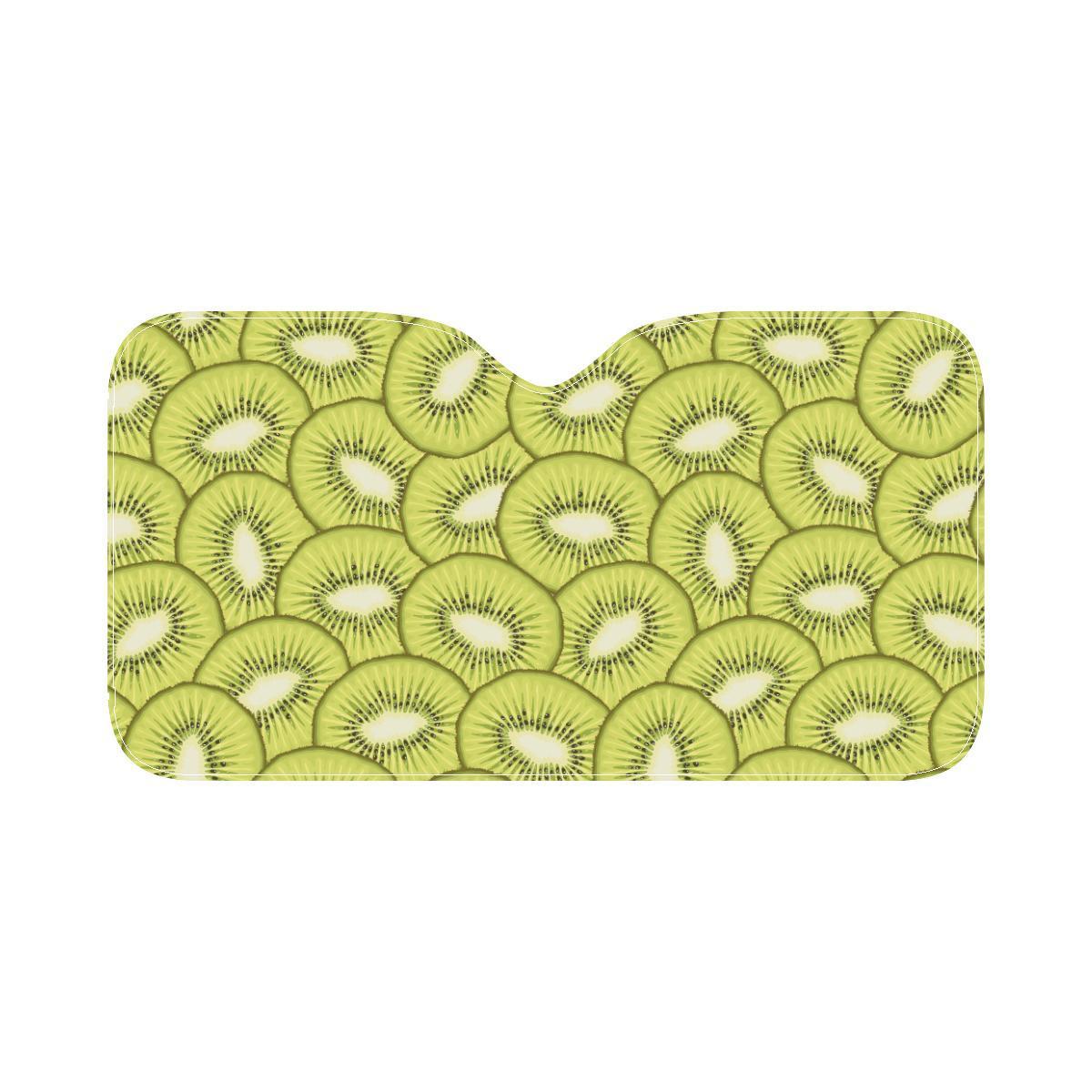 Kiwi Pattern Print Design KW07 Car Sun Shade-JorJune