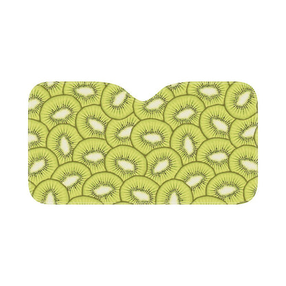 Kiwi Pattern Print Design KW07 Car Sun Shade-JorJune