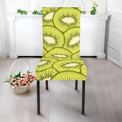 Kiwi Pattern Print Design KW07 Dining Chair Slipcover-JORJUNE.COM