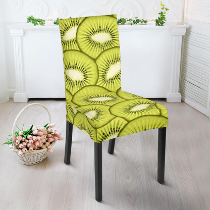 Kiwi Pattern Print Design KW07 Dining Chair Slipcover-JORJUNE.COM